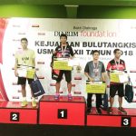 juara bulutangkis ntar perguruan tinggi nasional